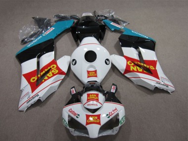 Rabatt Honda CBR1000RR Motorrad Verkleidung 2004-2005 - Weiss Rot Blau Glanzendes Schwarz Gelb San Carlo Castrol