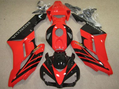 Rabatt Honda CBR1000RR Motorrad Verkleidung 2004-2005 - Rot Glanzendes Schwarz Fireblade