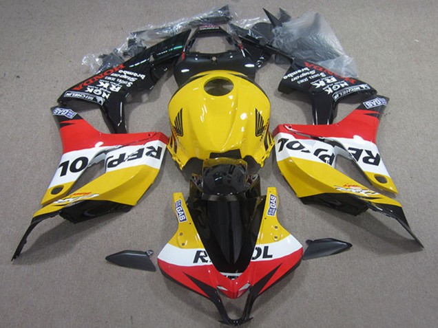 Rabatt Honda CBR1000RR Motorrad Verkleidung 2004-2005 - Gelb Weiss Rot Glanzendes Schwarz Repsol