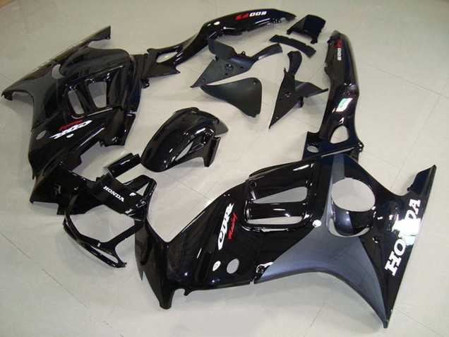 Rabatt Honda CBR600 F3 Motorrad Verkleidung 1995-1996 - Glanzendes Schwarz Matt Schwarz