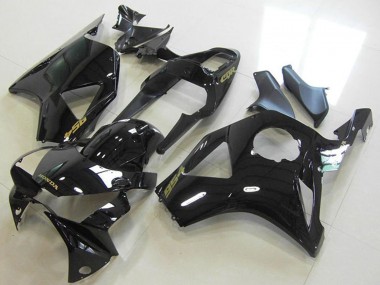Rabatt Honda CBR900RR 954 Motorrad Verkleidung 2002-2003 - Glanzendes Schwarz Gold Aufkleber