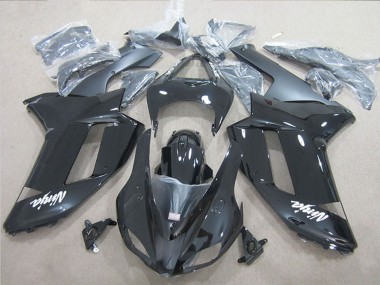 Rabatt Kawasaki ZX6R Motorrad Verkleidung 2007-2008 - Schwarz Ninja