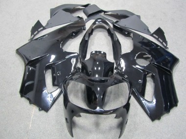 Rabatt Kawasaki ZX12R Motorrad Verkleidung 2002-2006 - Glanzendes Schwarz