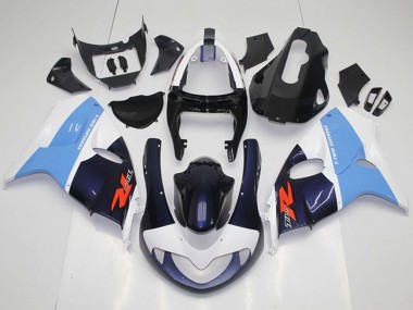 Rabatt Suzuki TL1000R Motorrad Verkleidung 1998-2003 - Weiss Hellblau Schwarz