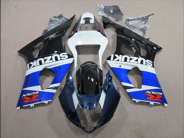 Rabatt Suzuki GSXR 1000 Motorrad Verkleidung 2003-2004 - Weiss Blau Schwarz Rot