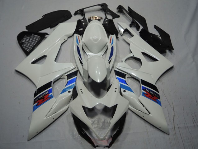 Rabatt Suzuki GSXR 1000 Motorrad Verkleidung 2005-2006 - Weiss Blau Schwarz Rot