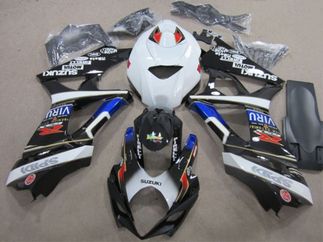 Rabatt Suzuki GSXR 1000 Motorrad Verkleidung 2007-2008 - Weiss Blau Rot Schwarz