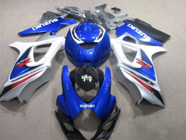 Rabatt Suzuki GSXR 1000 Motorrad Verkleidung 2007-2008 - Weiss Blau Schwarz Rot