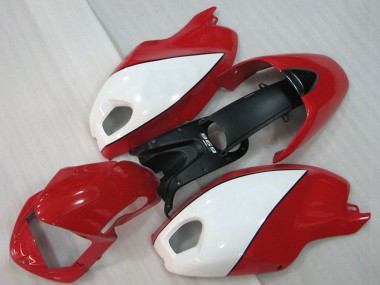 Rabatt Ducati Monster 696 Motorrad Verkleidung 2008-2012 - Weiss Rot