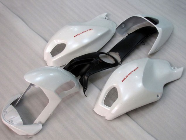 Rabatt Ducati Monster 696 Motorrad Verkleidung 2008-2012 - Weiss