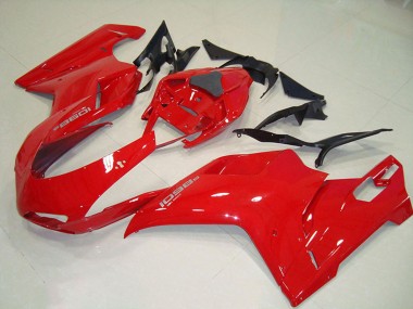 Rabatt Ducati 1098 Motorrad Verkleidung Kit 2007-2014 - Rot