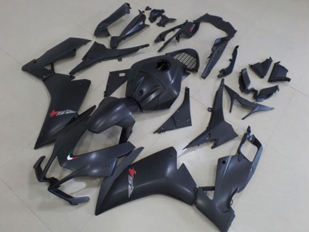 Rabatt Aprilia RS4 50 125 Motorrad Verkleidung 2012-2018 - Matt Schwarz