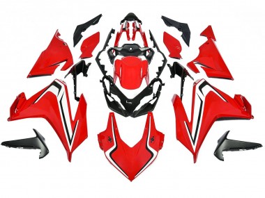 Rabatt Honda CBR500R Motorrad Verkleidung 2022-2023 - Rot Weiss Schwarz