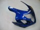 Rabatt Suzuki GSXR 600/750 Motorrad Verkleidung 2004-2005 - Blau Grau Glanzendes Schwarz