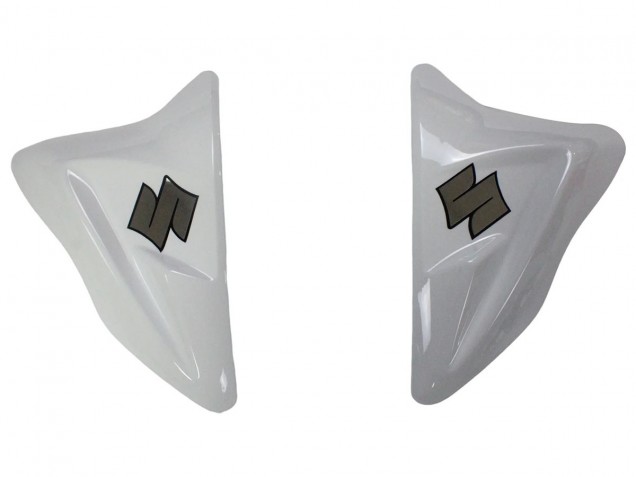 Rabatt Suzuki GSXR 600/750 Motorrad Verkleidung 2011-2024 - Weiss Glanzendes Schwarz Rot Aufkleber
