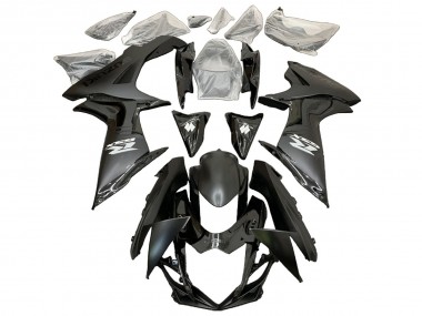 Rabatt Suzuki GSXR 600/750 Motorrad Verkleidung 2011-2024 - Matt Schwarz