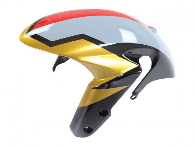 Rabatt Suzuki GSXR 600/750 Motorrad Verkleidung 2011-2024 - Rot Gold Grau Schwarz Weiss Hai