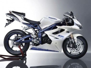 Rabatt Triumph Daytona 675 Motorrad Verkleidung 2006-2008 - Weiss Blau