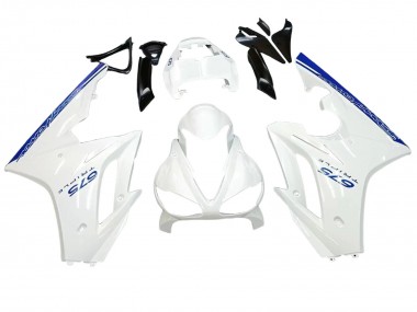 Rabatt Triumph Daytona 675 Motorrad Verkleidung 2006-2008 - Weiss Blau
