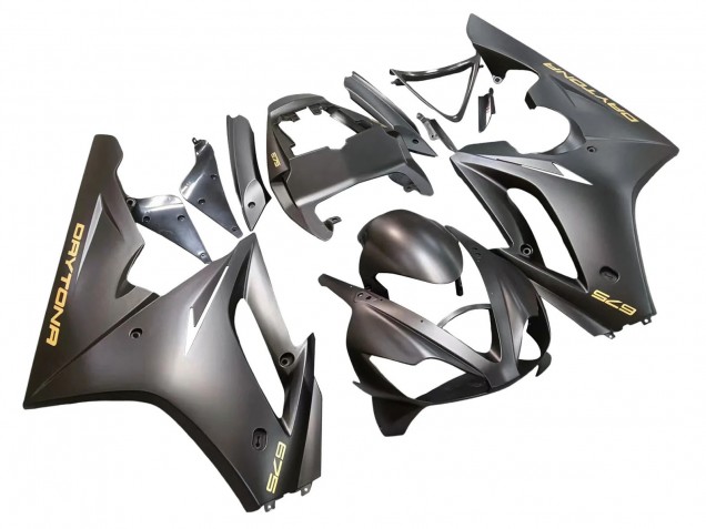 Rabatt Triumph Daytona 675 Motorrad Verkleidung 2006-2008 - Matt Schwarz