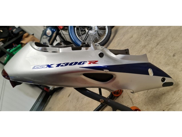 Rabatt Suzuki GSXR 1300 Hayabusa Motorrad Verkleidung 1996-2007 - Blau Weiss