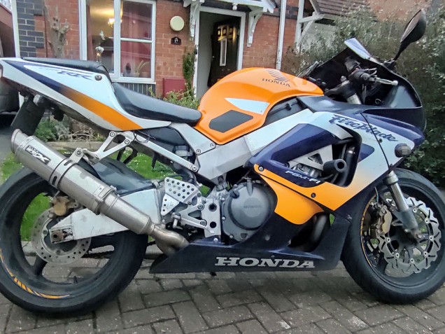 Rabatt Honda CBR900RR 929RR Motorrad Verkleidung 2000-2001 - Silber Orange Blau