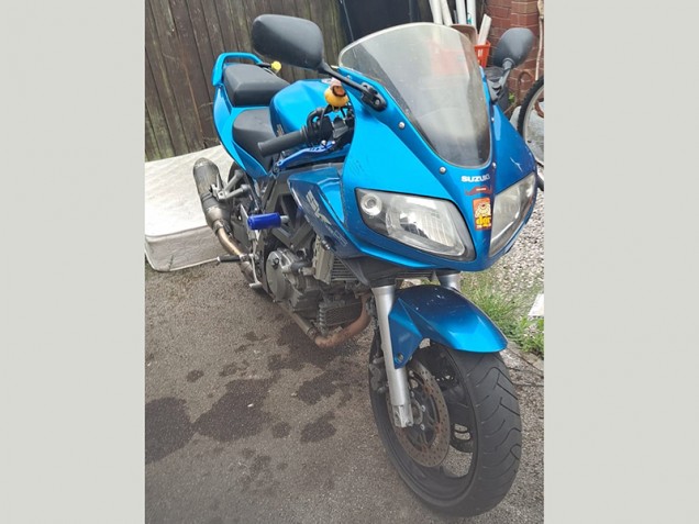 Rabatt Suzuki SV650S Motorrad Verkleidung 2003-2013 - Blau