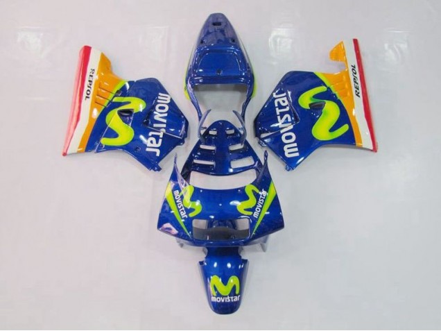 NSR 250 MC28 P4 1994-1996 Verkleidungen - Blau Grün NSR 250 MC28 P4 1994-1996 Verkleidungen - Blau Grün