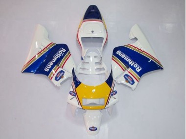 NSR 250 MC28 P4 1994-1996 Verkleidungen - Gelb Weiß Blau