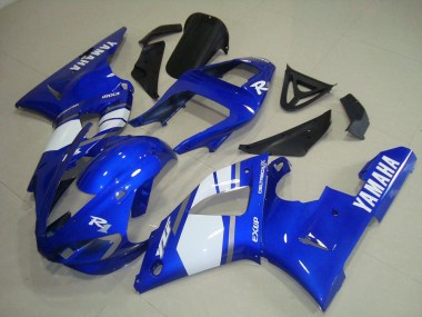 R1 2000-2001 Verkleidungen - Blau Weiß