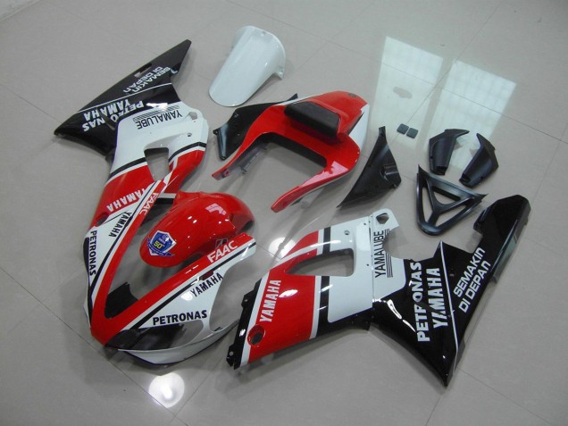 R1 2000-2001 Verkleidungen - Rot Glänzend Schwarz R1 2000-2001 Verkleidungen - Rot Glänzend Schwarz