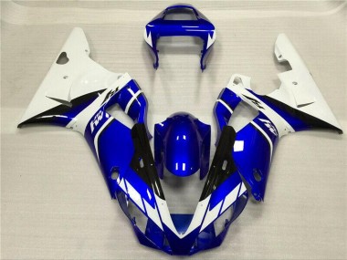 R1 2000-2001 Verkleidungen - Weiß Blau