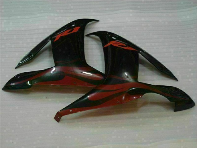 R1 2002-2003 Motorrad Verkleidung - Schwarz R1 2002-2003 Motorrad Verkleidung - Schwarz