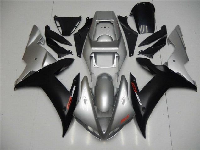 R1 2002-2003 Verkleidung - Silber Schwarz