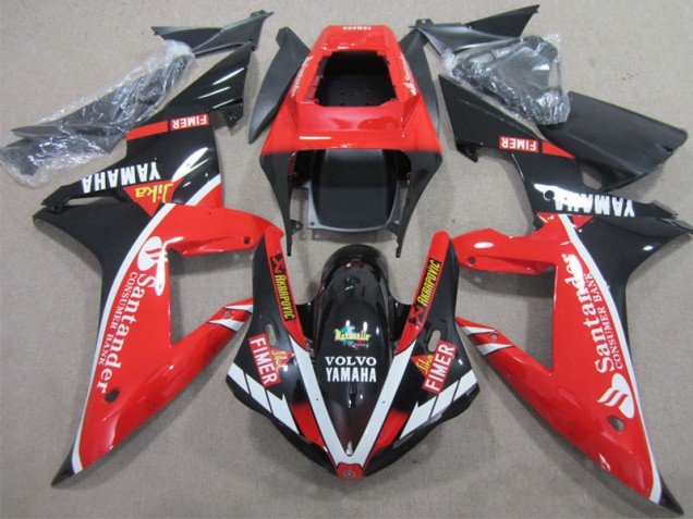 R1 2002-2003 Verkleidungen - Rot Schwarz SantUnder