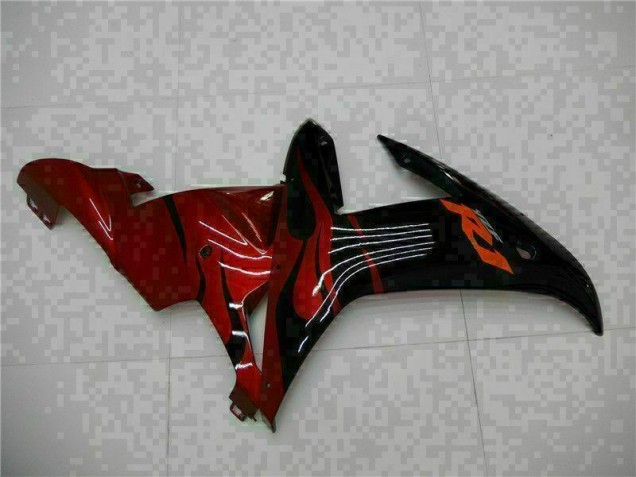 R1 2002-2003 Verkleidungen - Schwarz