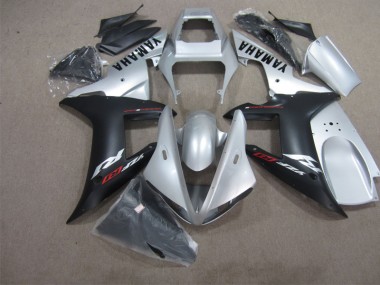 R1 2002-2003 Verkleidungen - Schwarz Silber