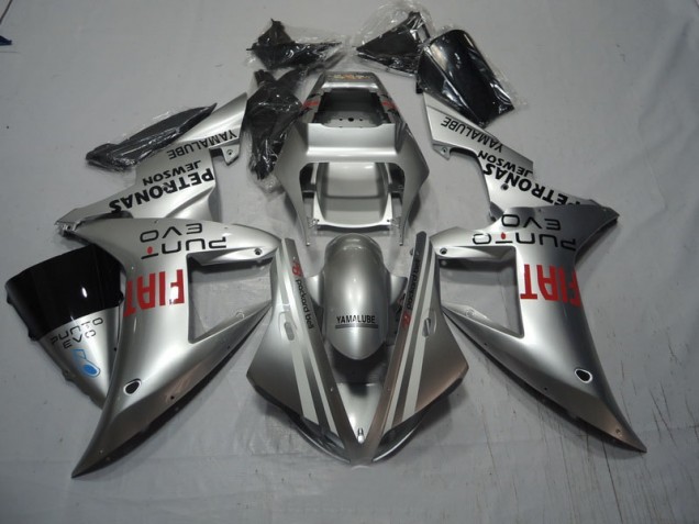 R1 2002-2003 Verkleidungen - Silber Fiat
