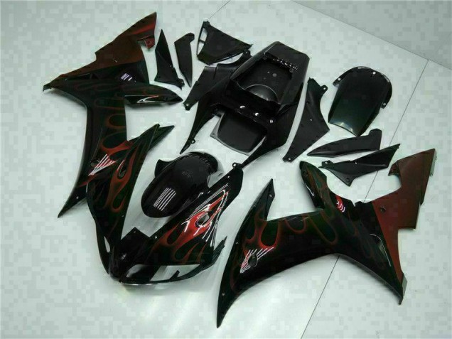 R1 2002-2003 VollVerkleidungen & Plastik - Schwarz R1 2002-2003 VollVerkleidungen & Plastik - Schwarz