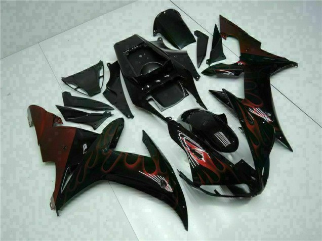 R1 2002-2003 VollVerkleidungen & Plastik - Schwarz R1 2002-2003 VollVerkleidungen & Plastik - Schwarz