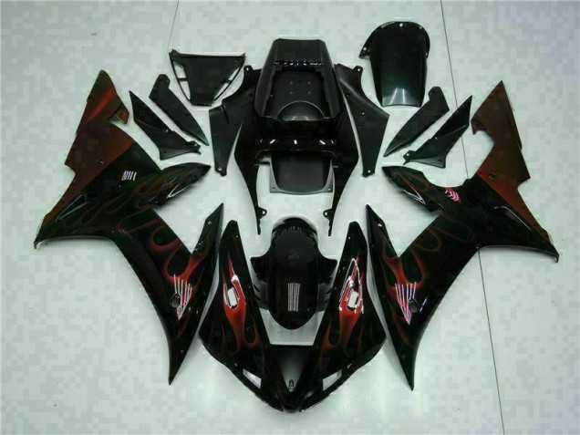 R1 2002-2003 VollVerkleidungen & Plastik - Schwarz R1 2002-2003 VollVerkleidungen & Plastik - Schwarz