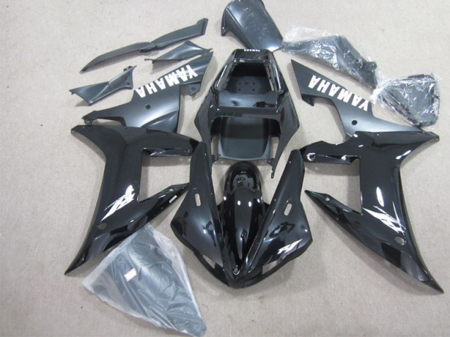 R1 2002-2003 Vollverkleidung - Schwarz Weiß