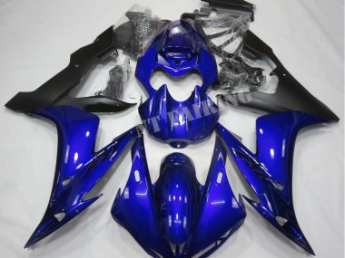 R1 2004-2006 Verkleidungen - Blau Schwarz