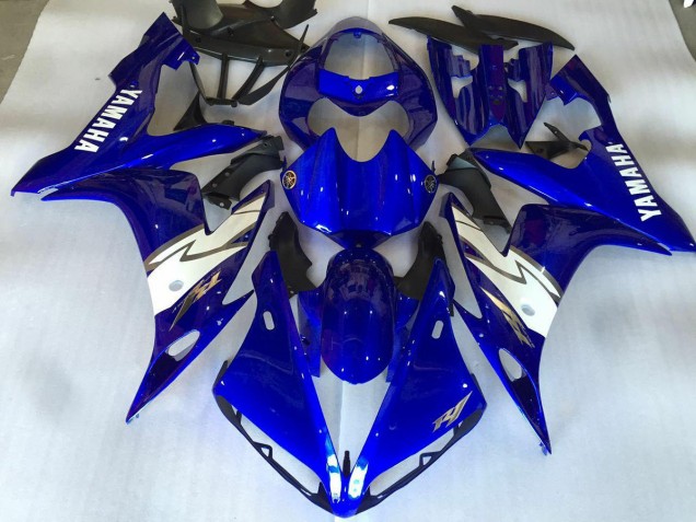 R1 2004-2006 Verkleidungen - Glänzend Blau Weiß R1 2004-2006 Verkleidungen - Glänzend Blau Weiß