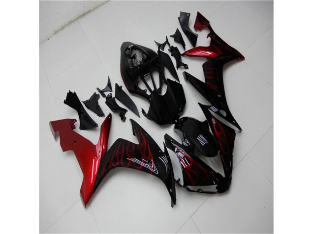 R1 2004-2006 Verkleidungen - Rot Schwarz R1 2004-2006 Verkleidungen - Rot Schwarz