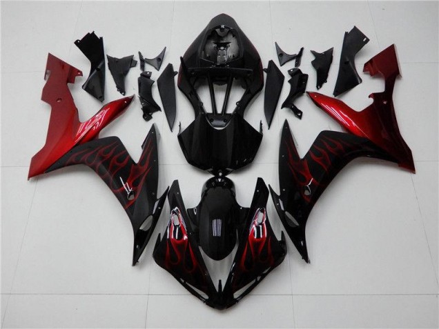 R1 2004-2006 Verkleidungen - Rot Schwarz R1 2004-2006 Verkleidungen - Rot Schwarz