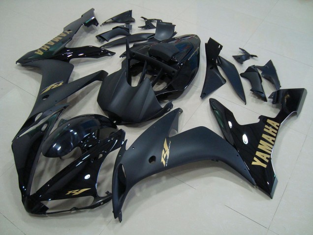 R1 2004-2006 Verkleidungen - Schwarz Mattgold R1 2004-2006 Verkleidungen - Schwarz Mattgold