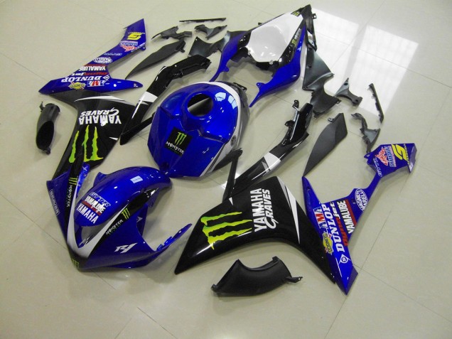 R1 2007-2008 Verkleidungen - Blau Monster R1 2007-2008 Verkleidungen - Blau Monster