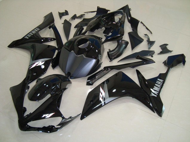 R1 2007-2008 Verkleidungen - Glänzend Schwarz Weiß R1 2007-2008 Verkleidungen - Glänzend Schwarz Weiß
