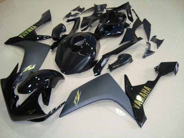 R1 2007-2008 Verkleidungen - Matt Schwarz Gold R1 2007-2008 Verkleidungen - Matt Schwarz Gold
